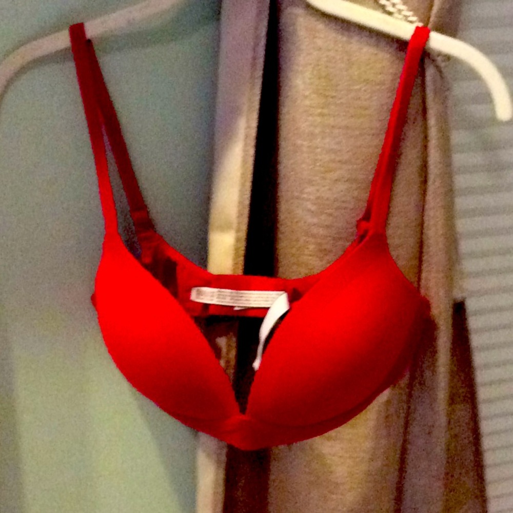 Victoria’s Secret Red underwire with soft padding